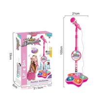 Microfono Para Niños Con Estación Y Música Instrumento Educativo De Karaoke Regalo De Cumpleaños Para Niñas Y Niños - details 9