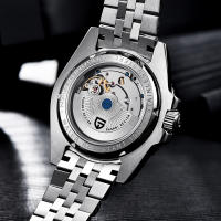 Reloj De Pulsera Mecánico PAGANI DESIGN PD-1662A Para Hombre Con GMT Vidrio De Zafiro Acero Inoxidable 100M Impermeable - details 4