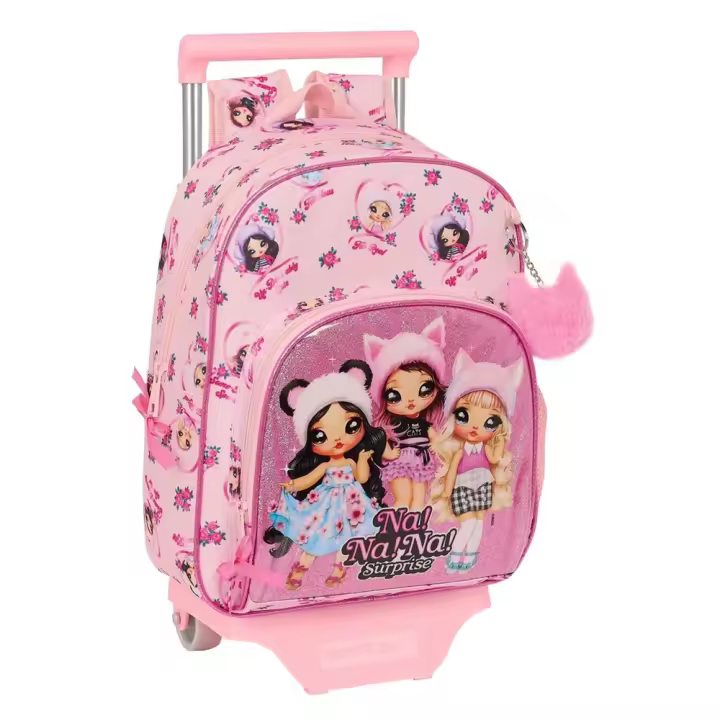 Mochila con Carro Nanana "Fabulous" 28X34X10Cm (Safta 612364020) - 1