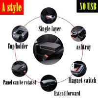 Caja De Apoyabrazos Para Coche Mitsubishi Attrage Mirage Dodge Attitude Space Star Accesorios De Coche En Cuero Y Plástico ABS - details 6