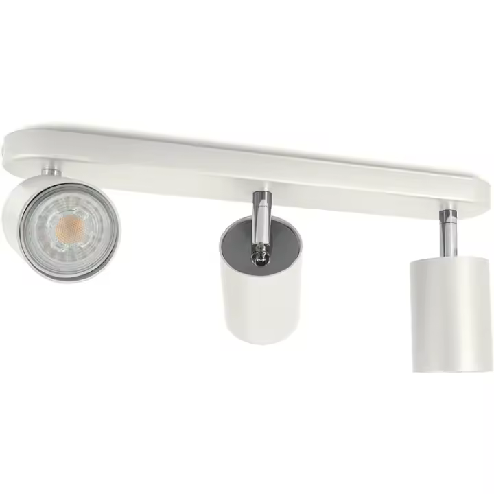 Spotlight Ajustable GU10 Base Luz De Techo Rotatable Moderno Metal Luz De Pared Sin Bombillas Iluminación Doméstica 220V - 1