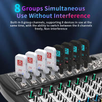 Sistema Inalámbrico Para Guitarra 2.4G Recargable Transmisor Receptor Para Guitarra Eléctrica Bajo Y Instrumentos De Viento Eléctricos - details 2