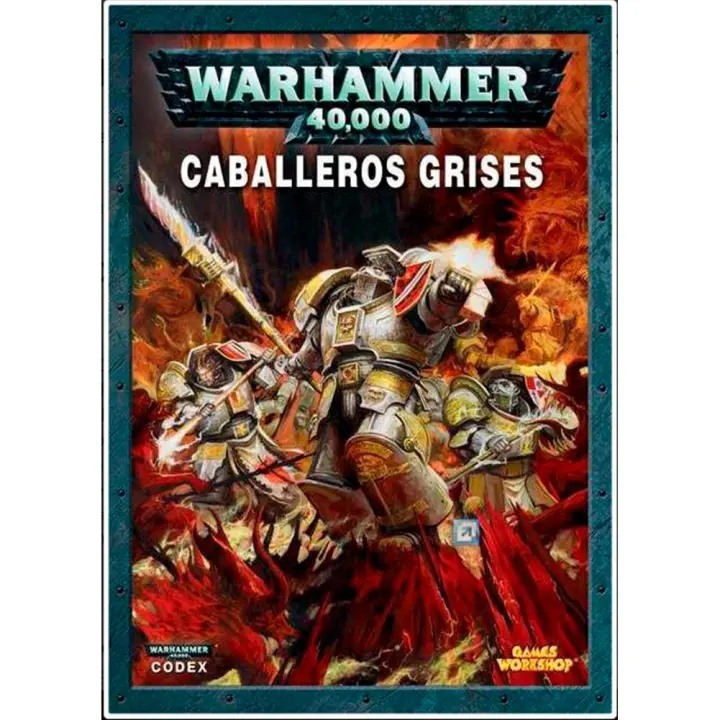 GAMES WORKSHOP - CODEX CABALLEROS GRISES - WARHAMMER 40000 - 2014 - GAMES WORKSHOP 978-8492765218 - 1