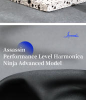 Harmonica JDR Ninja Clave De C Blues Mini Harpa 10 Agujeros 20 Notas Musical Con Estuche Para Adultos Y Niños Principiantes Profesionales - details 1