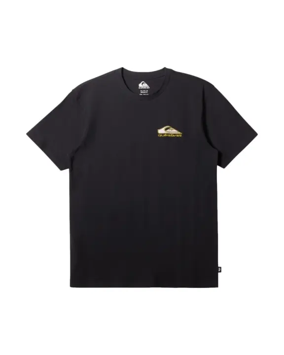 Camiseta Quiksilver Negra Step Up Moe Tee Kvj0 - 1