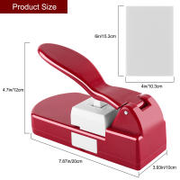 Máquina De Rompecabezas Jigsaw Creativa Para Fotos Y Cuadros Roja/Green Cortadora De Puzles DIY Para Niños Herramienta Manual Para Puzles De 4x6" - details 3