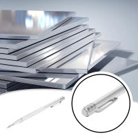 11PCS Pluma Grabadora De Carburo De Tungsteno Punta De Grabado Para Vidrio Cerámica Metaloforía Carpintería Herramientas Manuales - details 1