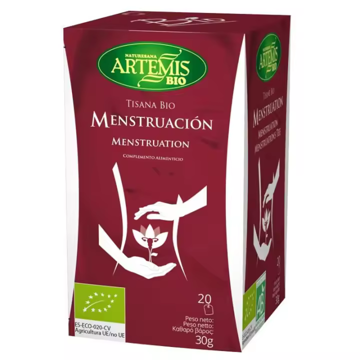 Menstruación mujer bio 20 filtros Artemis Bioclub - 1