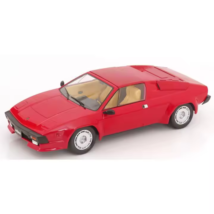 KK Escala 1/18 LAMBORGHINI JALPA 3500 ROJO 1982 CON DEMOVABLE HARDTOP - KKDC181281 - 1