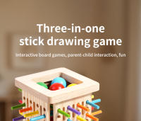 Juguete De Madera Interactivos Para Padres E Hijos Juego De Batalla Para Dos Personas Entrenamiento De Pensamiento Espacial - details 0