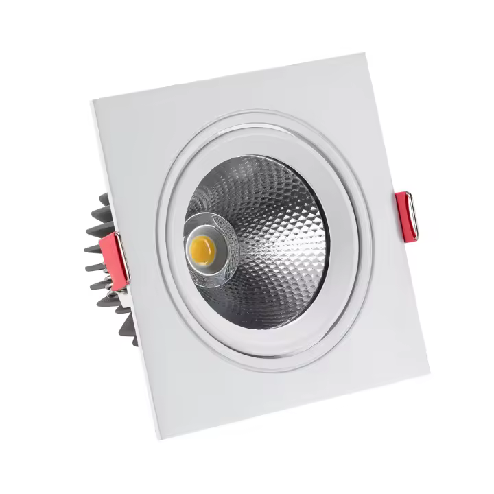 Ledkia Foco Downlight LED 10W Cuadrado Madison Corte Ø 95 mm 4000K Blanco Neutro - 1