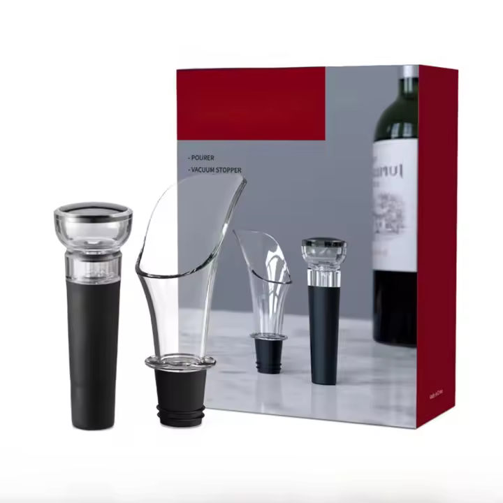 Abrevidor De Botellas De Vino Eléctrico Recargable O Con Pilas Herramientas De Cocina Productos Electrónicos Para El Hogar - 1