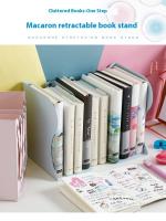 Estante De Libros Telescópico Y Duradero Para Estudiantes Y Oficina Organizador De Escritorio Multicolor Metal - details 0