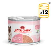 12 x 195 g - Royal Canin Mother & Babycat Mousse   Alimento Completo para Gatos  Especial para gatas Madres y Sus Cachorros  para reforzar Las defensas del organismo - details 0