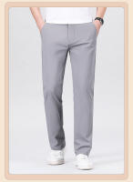 Nuevos Pantalones Casuales Para Hombre De Algodón Para Todas Las Estaciones Pantalones Negocios Rectos Y Slim Moda Clásica Talla Grande Con Bolsillos - details 13