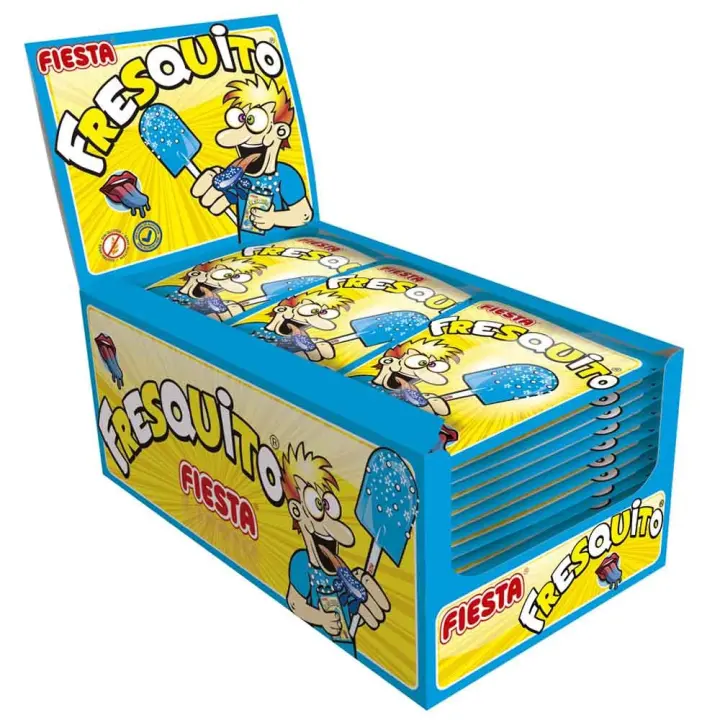 Fiesta Fresquito Pintalenguas - Sabor Mora - 40 Sobres - 1