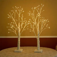 Lámpara De Ambiente LED Nocturna Con Control Remoto 16 Colores Luz Cálida De Abeto Decoración Para La Habitación Luz Faeirina - details 12