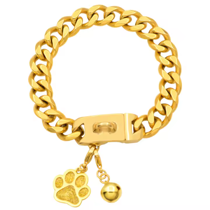 Collar para Perros con Cadena de 14 mm con Cierres de seguridad - 1