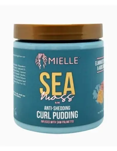 Mielle Sea Moss Anti-Shedding Curl Pudding infused w/Saw Palmetto 8oz - 1