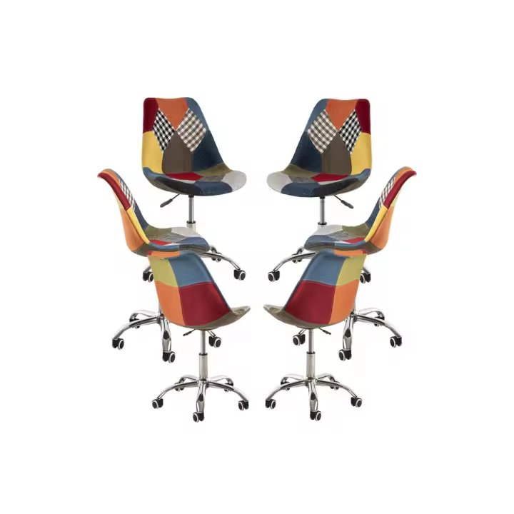 Pack 6 Sillas Neo Patchwork - Patchwork colores - 1