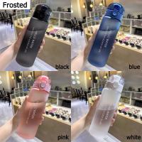 Botella De Agua Transparente Para Deportes 780ml Portátil Para Gimnasio Y Viajes Con Cierre Hermético Y Flecos - details 3