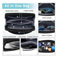 Bolsa De Viaje Para Hombres Gran Capacidad Resistente Al Agua Estilo De Negocios Para Camping Y Viajes Cierre De Cremallera Material Oxford - details 7