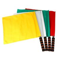 Bandera De Referee De Fútbol 1Pcs En Colores Rojo Blanco Amarillo Azul Y Verde Para Entrenamiento Y Competición Suministros De Referee - details 8