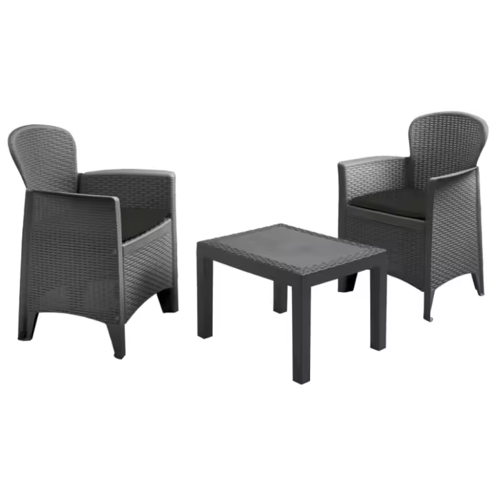 Conjunto  Resina AKITA Ipae Pro Garden - AKTC12AN - 1