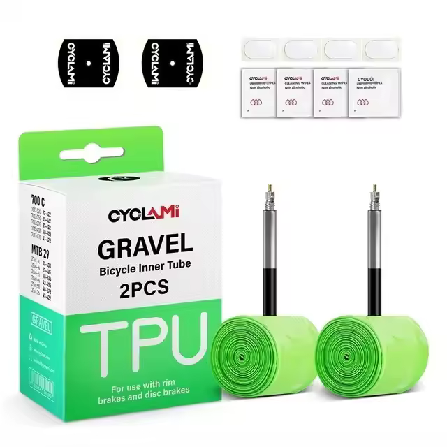 2 Pcs CYCLAMI Llanta De Bicicleta Ultraligera Para Carretera MTB 29 TPU Válvula Francesa 45mm Para Gravel 700C 32C 35C 37C 40C 47C - 1