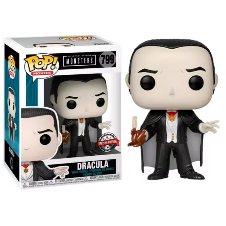 Funko Pop Monster Drácula Terror Drácula Exclusivo 799 - 1