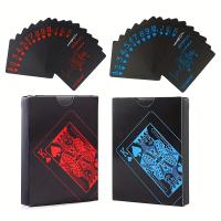 Cartas De Poker Illusionist De PVC Impermeables Diseño Aesteticamente Mejorado Duraderas Para Noches De Juego Fiesta Casino Y Familia - details 1