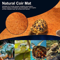 Carpetilla De Cocoburro Para Reptiles Alfombrilla Natural De Fibra De Coco Suelo Para Terrario De Tortuga Lagarto Serpiente Chameleon Turtle - details 9