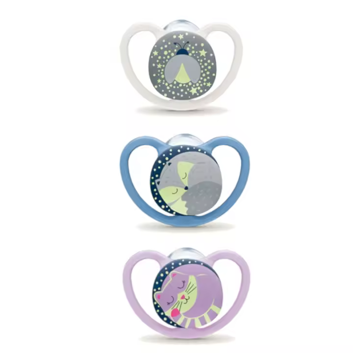 NUK CHUPETE SPACE NIGHT 18-36 MESES - 1