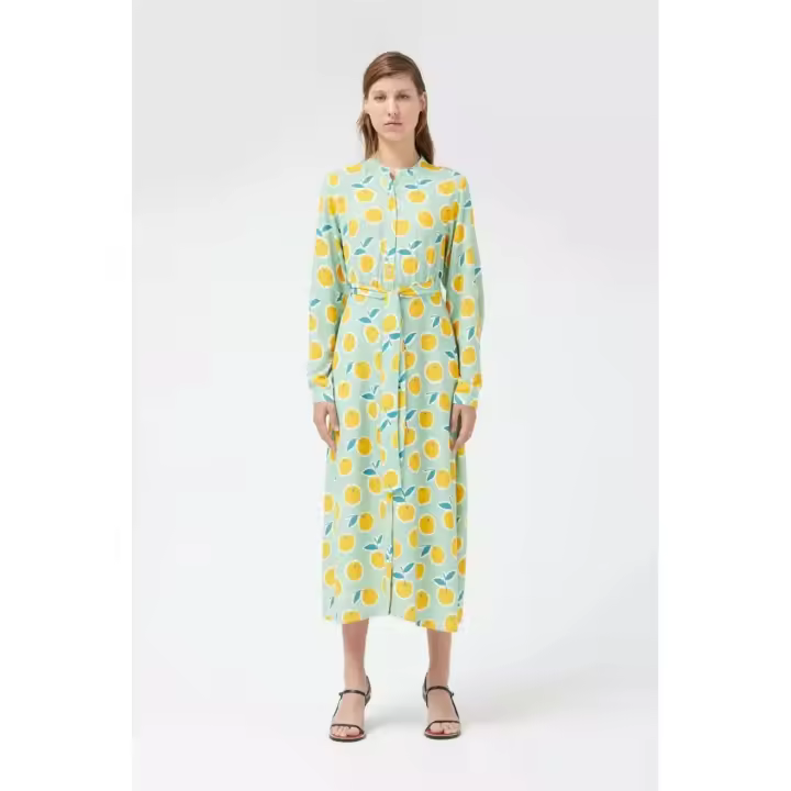 Compañia Fantastica Vestido Mujer Midi Limones - 1