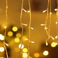 Luces De Cadena De Hielo LED 40m Para Navidad Decoración De Jardín Fiesta Bodas Exterior Guirnalda De Farolillos 0.6m - details 7