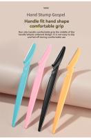 10 Pcs Cortauñas Seguridad Afeitadora Eliminación De Vello Para Mujer Maquillaje Recortador De Pestañas Cuchilla Portátil Afeitadora Facial - details 7
