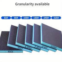 6pcs Esponja De Arena De Gritos Reutilizable Y Lavable Bloques De Arena Para Metal Y Madera Herramienta Abrosiva Para Pulido - details 0