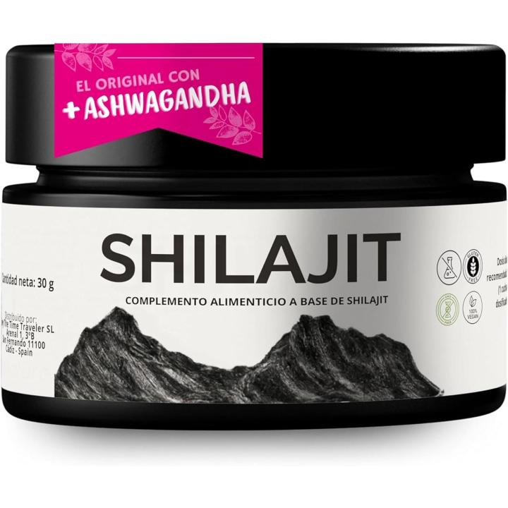Vitalizenature - Shilajit Original + Ashwagandha - Alta Potencia - Vegano