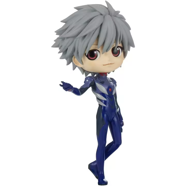 Figura banpresto q posket evangelion new theatrical edition kaworu nagisa plugsuit syle ver. a - 1