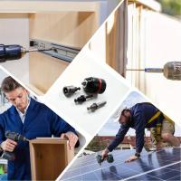Chorro De Taladro Metálico Sin Llave 2-13mm Con Embozo Hexagonal Adaptador Rápido De Agarre Cuadrado Para Taladro Y Destornillador - details 6