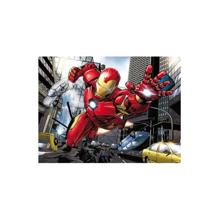 Puzzle lenticular prime 3d marvel iron - man 500 piezas - 1