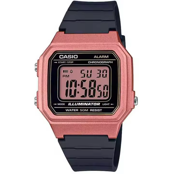 Casio Reloj 217hm Collection Rosa Unisex - 1