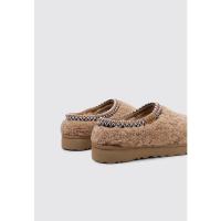 UGG Tasman Maxi Curly Zueco Plano Mujer Cuero - details 2