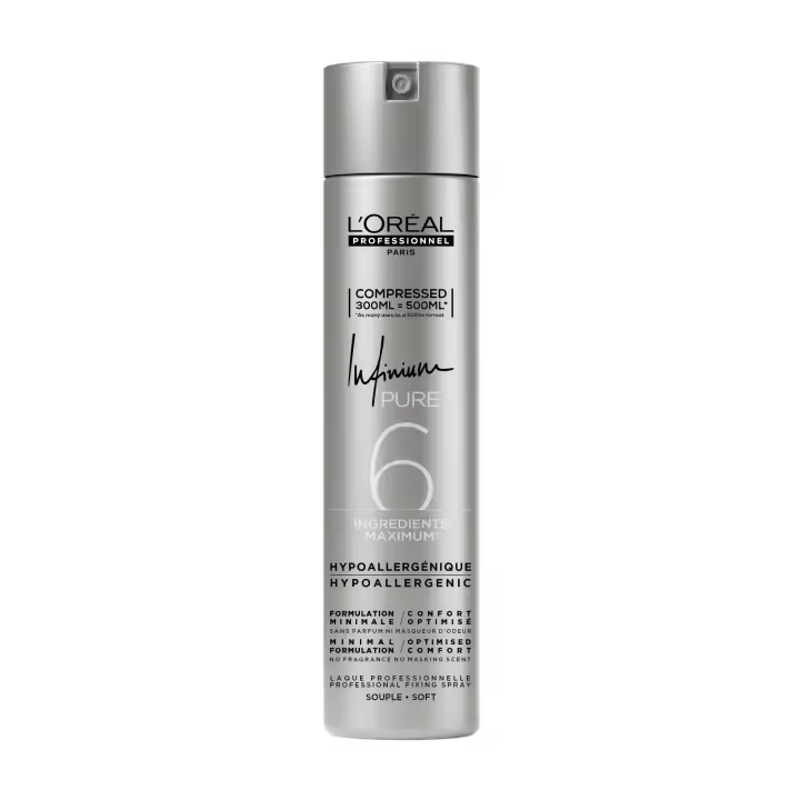 L´Oreal Expert Professionnel Laca Pure Souple Infinium 300 ml comprimido= 500 ML Loreal nuevo - 1