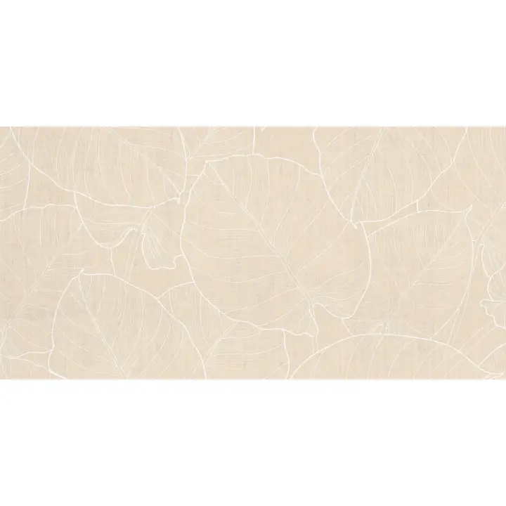 VINILIKO, Alfombra de vinilo Hojas arena 50x100 cm - 1