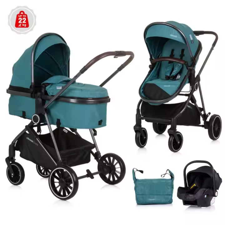 Carrito de Bebé Trio Convertible AURA hasta 22 kg de Chipolino - 1