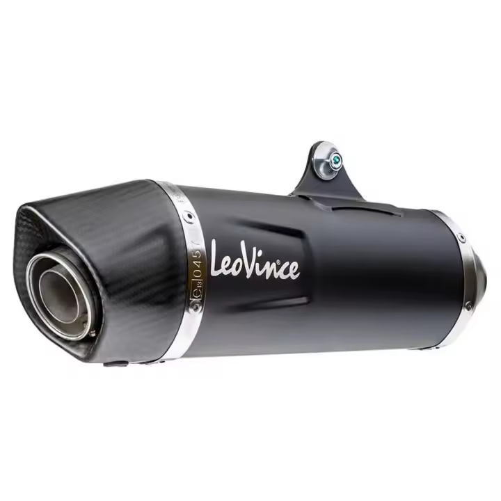 Leovince Sistema De Escape Completo Homologado Nero Yamaha T-max 530 12-16 Ref:14000 Stainless Steel&carbon - 1