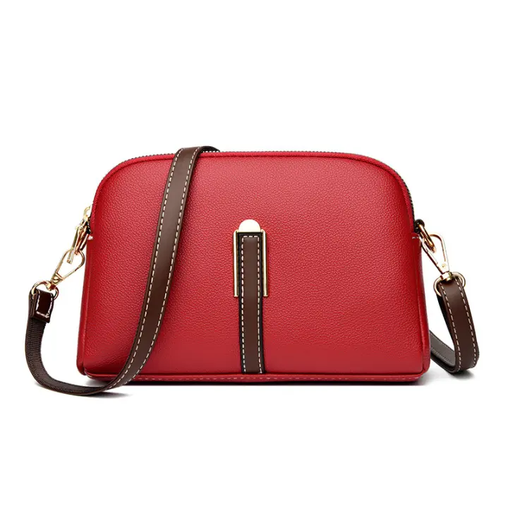 Bolso De Hombre Para Mujer 100% Cuero Genuino Bolso De Mano De Cuero Flap Bolso De Lujo Bolsos Cruzados Para Mujer - 1