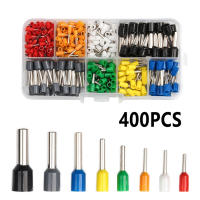400PCS Terminales De Crimpado Para Cable VE Tubulares Conectores De Bloque De Tubo Y Final De Cordón Electrónico - details 0