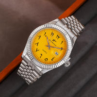 Reloj De Pulsera De Lujo Para Hombre Diseño Especial Del Reloj De Manivela De Acero Inoxidable Deportivo Y Casual Reloj De Pulsera Clásico Y Sencillo - details 14
